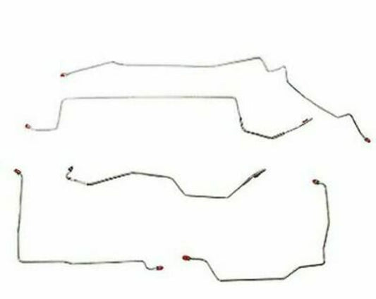 For Buick LeSabre 1992-1995 Front Brake Line Kit w/ AWABS-AKT9201SS-CPP - Front Lines Car Part People