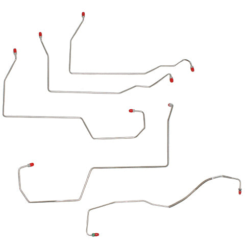 Pontiac Bonneville 1996-1999 Front Brake Line Kit Steel AKT9301OM-CP