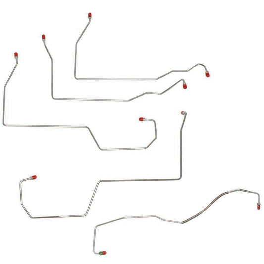 For Oldsmobile 88 1992-1999 Front Brake Line Kit -AKT9302OM-CPP - Front Lines Car Part People