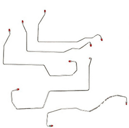 96-99 Buick LeSabre with Traction Control Front Brake Line Kit Stainless Steel AKT9302SS - Front Lines Car Part People