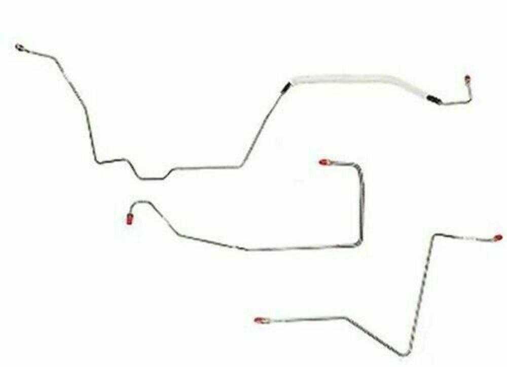 97-98 Buick Regal Front Brake Line Kit Stainless Steel - Front Lines Car Part People