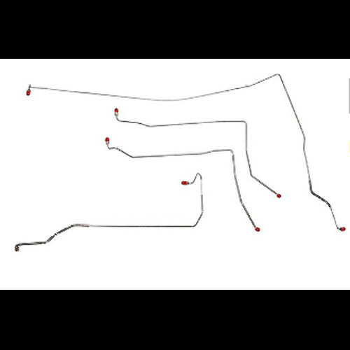 For Buick Park Avenue 1997-2000 Front Brake Line Kit -AKT9702OM-CPP