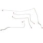 Buick Park Avenue 1997-2005 Front Brake Line Kit Stainless AKT9702SS-CP