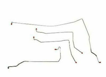 For Buick Park Avenue 1997-2005 Front Brake Line Kit -AKT9702SS-CPP - Front Lines Car Part People