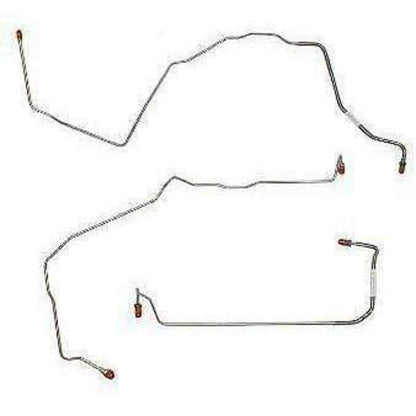 For Pontiac Grand Prix 1998-2003 Front Brake Line Kit 3.8L AWABS-AKT9704OM-CPP - Front Lines Car Part People