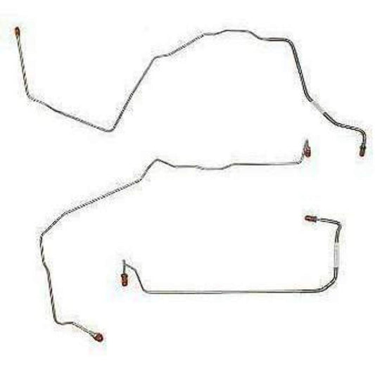 For Pontiac Grand Prix 1998-2003 Front Brake Line Kit 3.8L AWABS-AKT9704OM-CPP - Front Lines Car Part People