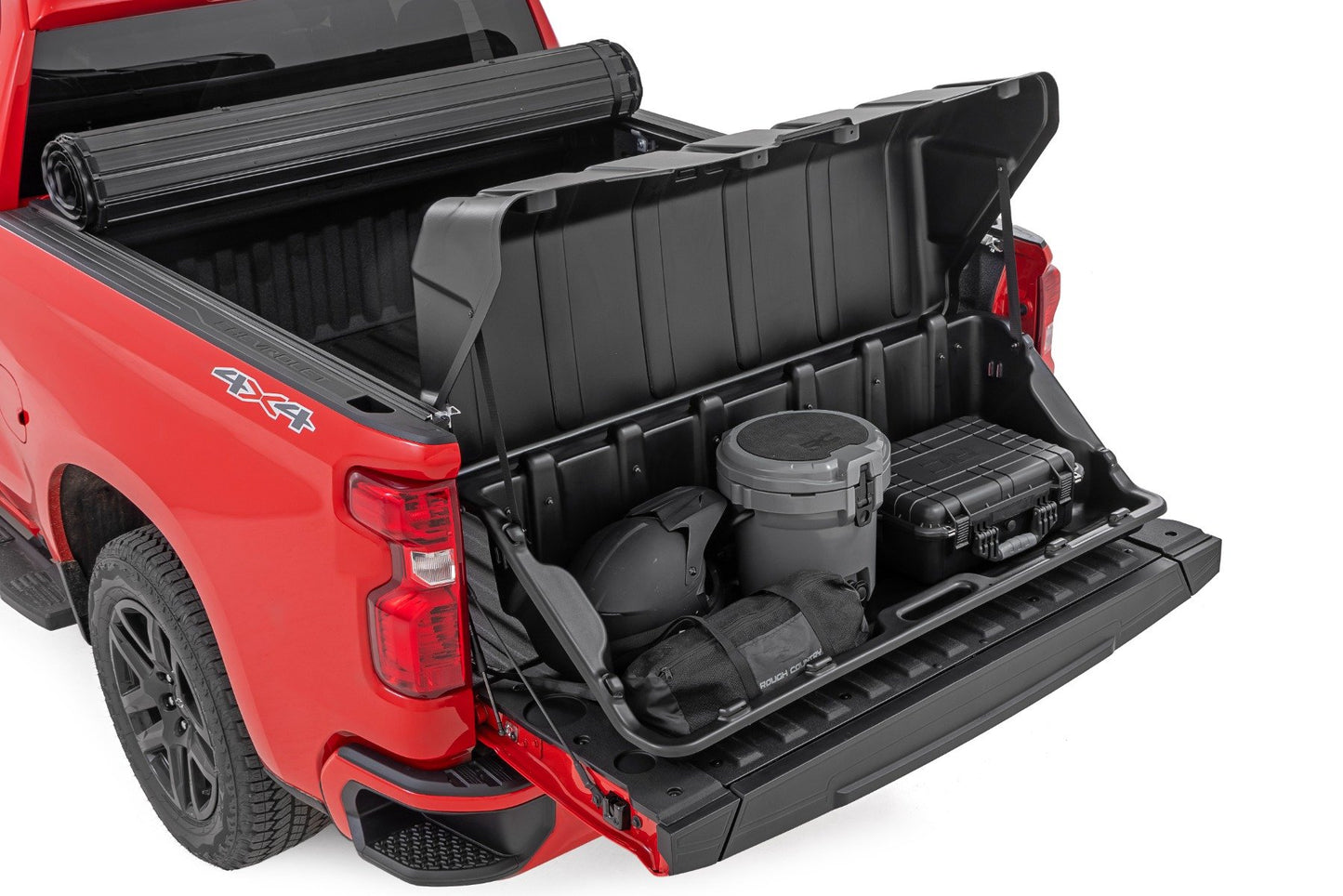 Rough Country Truck Bed Cargo Storage Box - Lid & Box - Easy Access - Full Size 56" - 10208
