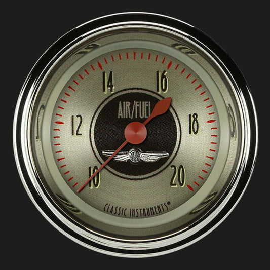 All American Nickel 2 1/8" Air Fuel Ratio Gauge AN194SHC
