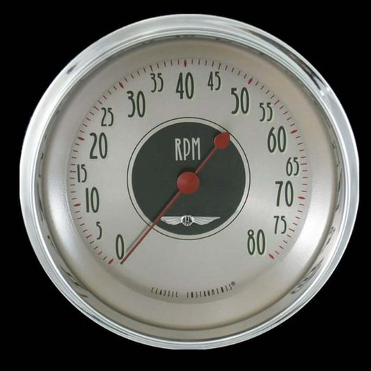 All American Nickel 4 5/8" Tachometer AN71SLC
