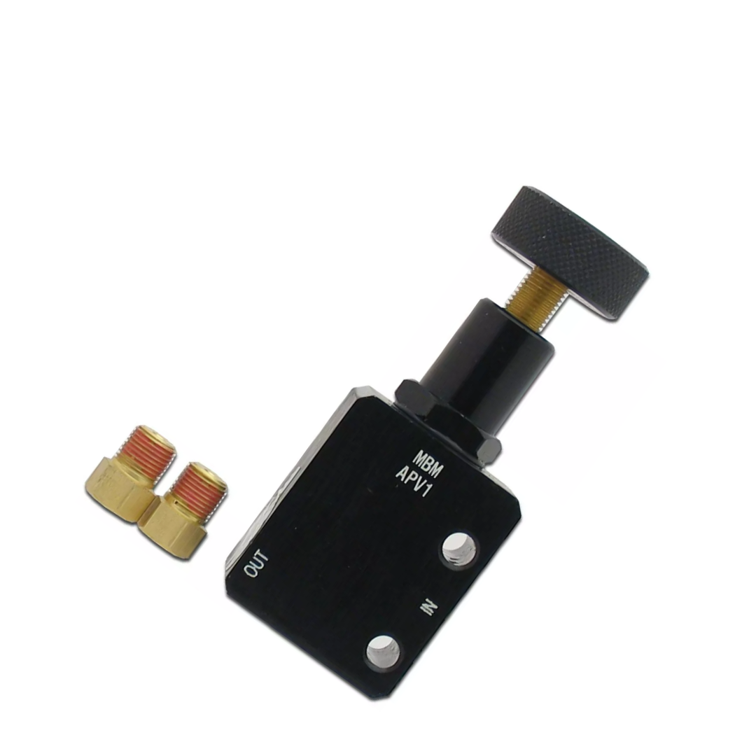 Adjustable Proportioning Valve - Black APV1 - Master Cylinders and Parts Car Part People