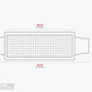 AERO Resonator 2 in Inlet/Outlet Polished 304 Grade Stainless Steel AR20-JHPR