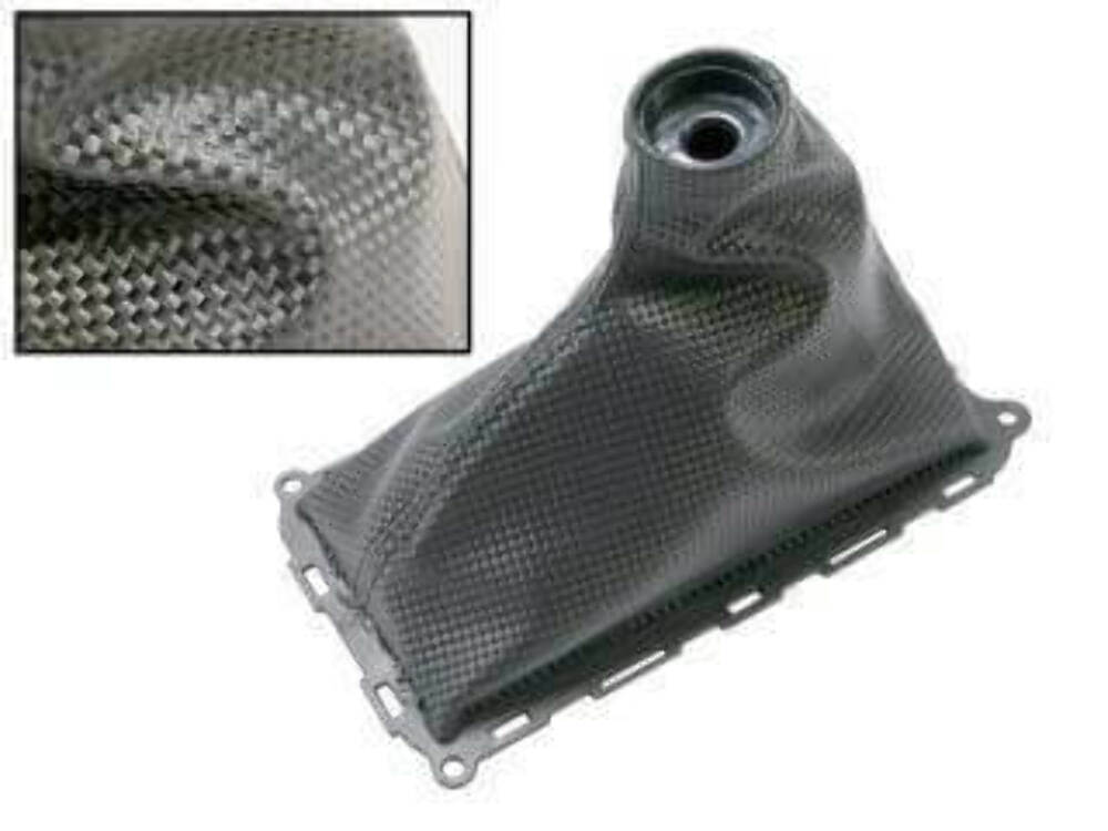 Shift Boot Carbon FiberLook fits FordMustang 10-14 Drake MuscleCars AR3Z-7277-CF
