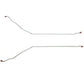 1966 Buick Skylark Rear Axle Brake Lines Stainless - ARA6602SS