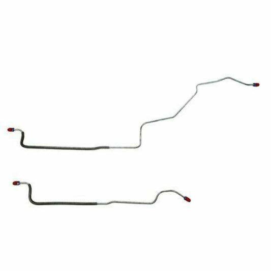 1986-1987 Buick Regal Grand National Rear Axle Brake Lines Stainless - ARA8701SS - Rear Lines Car Part People