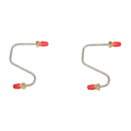 Rear Axle Wheel Cylinder Brake Lines for 96-99 Buick LeSabre Stainless ARA9301SS - Rear Lines Car Part People