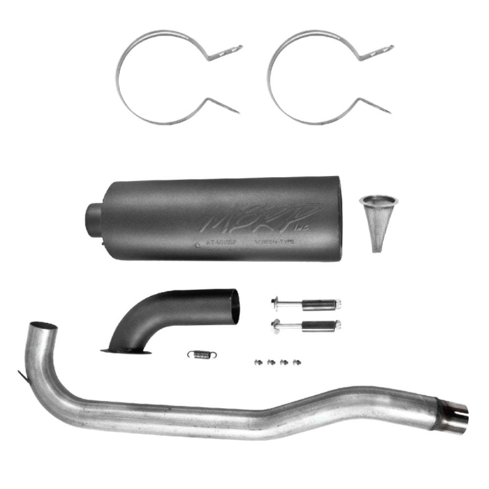 Fits 06-14 Honda TRX680FA FourTrax Rincon Slip-on w/Performance Muffler AT-8108P - Performance Mufflers Car Part People