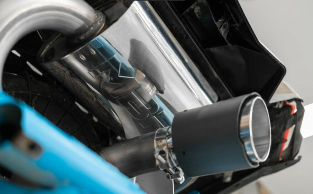 Fits 20-23 Can-Am Maverick X3 Max X rs Turbo RR Single Slip-on Muffler AT-9208FS - Complete Exhaust Systems Car Part People