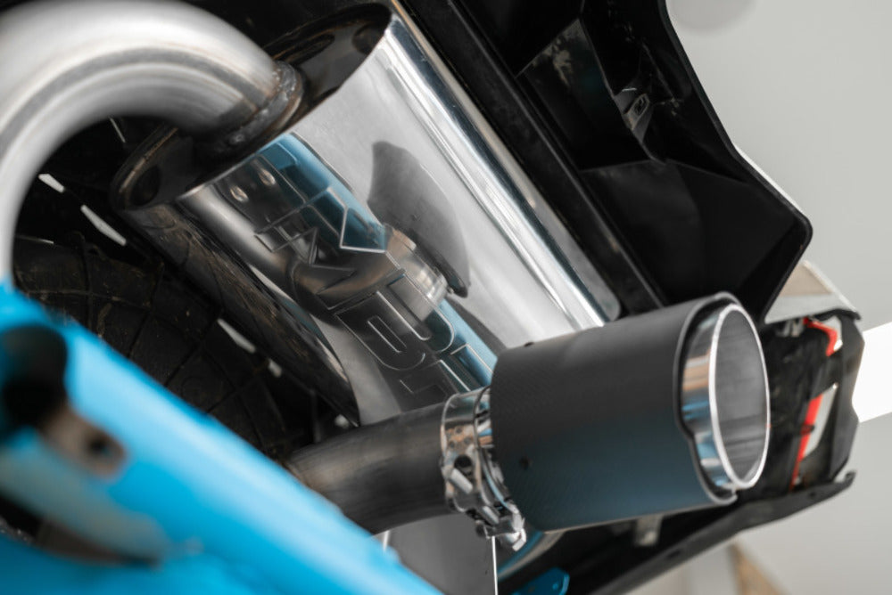 Fits 20-23 Can-Am Maverick X3 Max X rs Turbo RR Single Slip-on Muffler AT-9208FS - Complete Exhaust Systems Car Part People