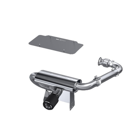 Fits 20-23 Can-Am Maverick X3 Max X rs Turbo RR Single Slip-on Muffler AT-9208FS - Complete Exhaust Systems Car Part People