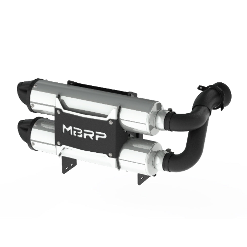 Fits 2022-24 Can-Am Maverick X3 DS TurboRR Dual Slip-on Mufflers. AT-9208PT - Performance Mufflers Car Part People