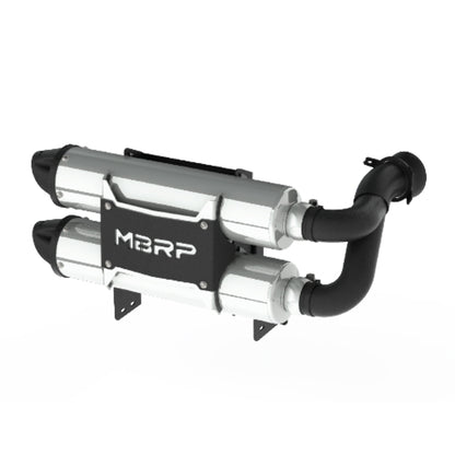 Fits 2022-24 Can-Am Maverick X3 DS TurboRR Dual Slip-on Mufflers. AT-9208PT - Performance Mufflers Car Part People