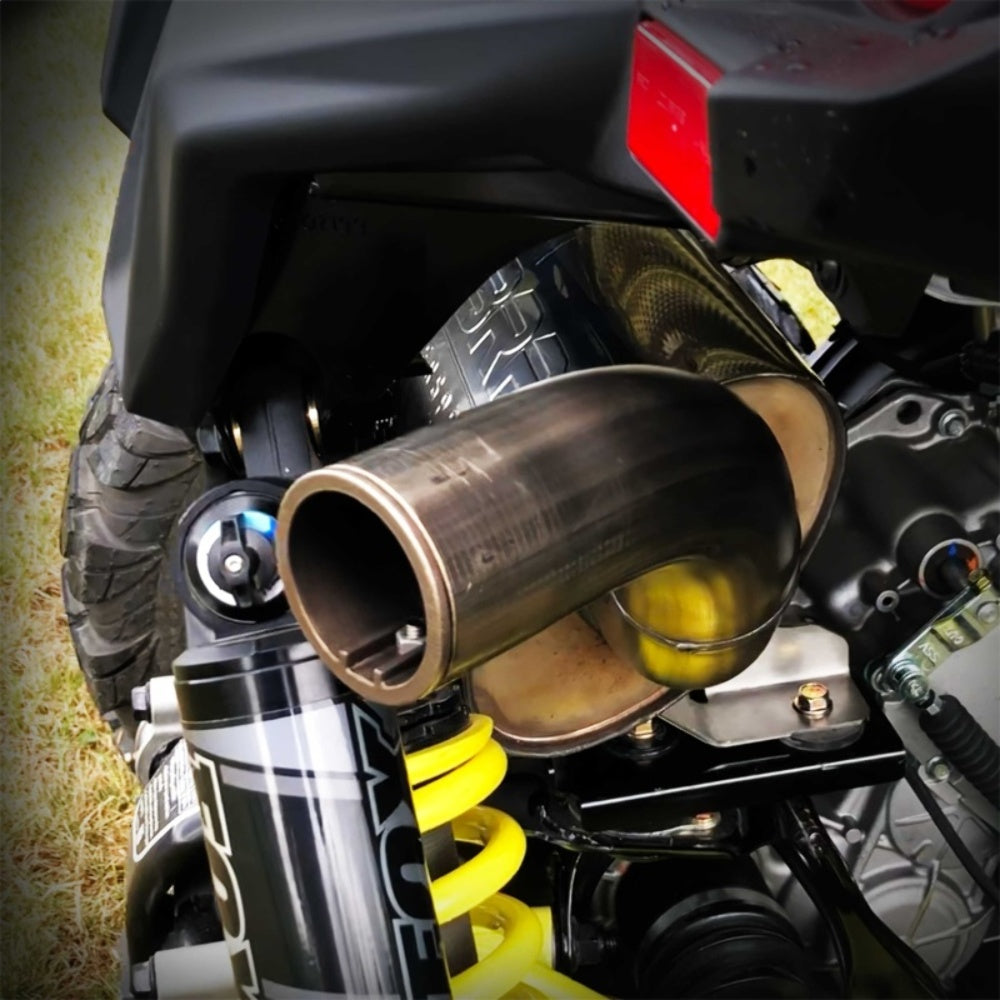 Fits 2019 Can-Am Maverick Sport 1000 DPS Can Am Single Slip-on Muffler AT-9211SP - Performance Mufflers Car Part People