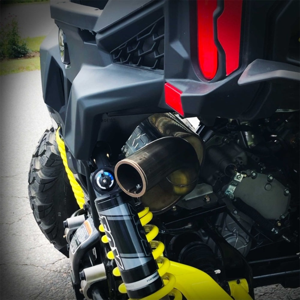 Fits 2019 Can-Am Maverick Sport 1000 DPS Can Am Single Slip-on Muffler AT-9211SP - Performance Mufflers Car Part People
