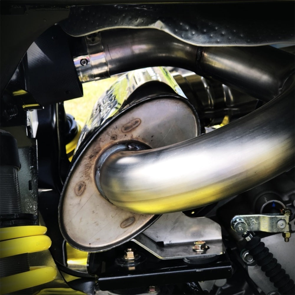 Fits 2019 Can-Am Maverick Sport 1000 DPS Can Am Single Slip-on Muffler AT-9211SP - Performance Mufflers Car Part People