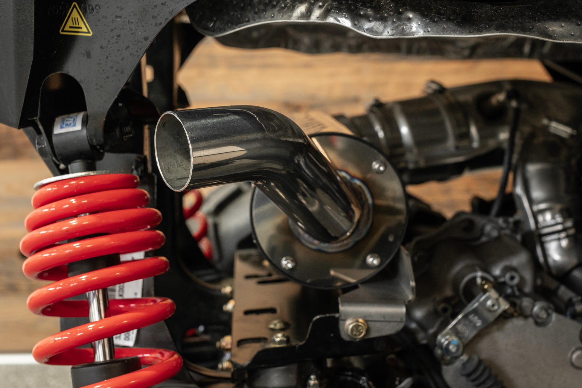 Fits 2019-2021 Can-Am Maverick Trail 800 Can-Am Single Slip-on Muffler AT-9213PT - Performance Mufflers Car Part People