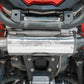 Fits 2015 Can-Am Outlander L 500 DPS Can-Am Single Slip-on Muffler. AT-9214PT