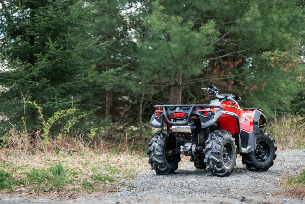 Fits 2015 Can-Am Outlander L 500 DPS Can-Am Single Slip-on Muffler. AT-9214PT - Performance Mufflers Car Part People