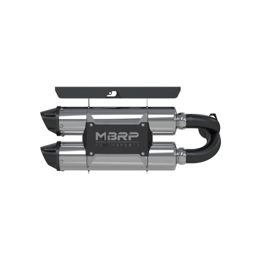 Fits 2014 Polaris RZR XP 1000 EPS Polaris Stacked Dual Slip-on System. AT-9516PT - Performance Mufflers Car Part People