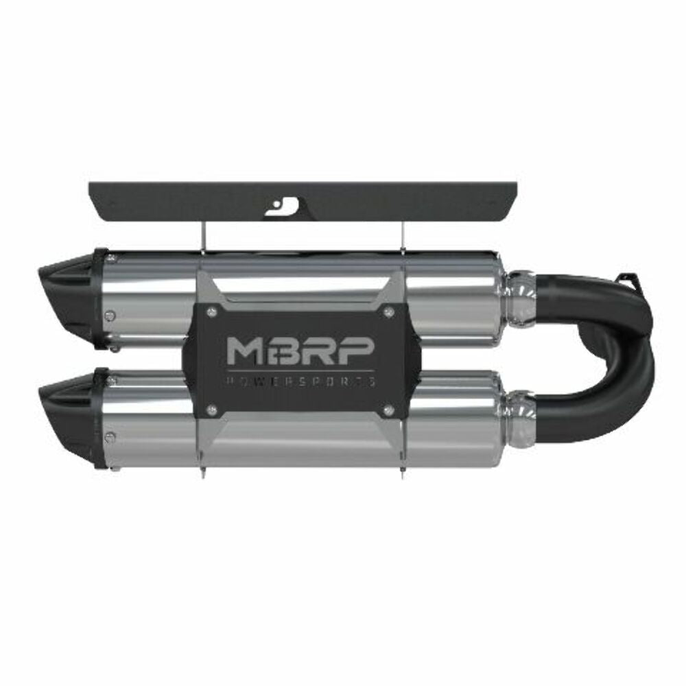 Fits 2014 Polaris RZR XP 1000 EPS Polaris Stacked Dual Slip-on System. AT-9516PT - Performance Mufflers Car Part People