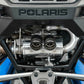 Fits 2022 Polaris RZR Pro R 4 Sport Single Slip-on Dual Outlet Muffler AT-9533PT - Complete Exhaust Systems Car Part People