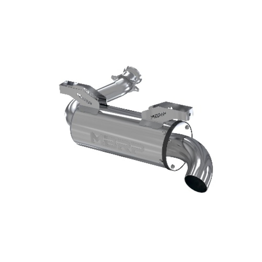 Fits 2014-2016 CFMOTO ZFORCE 800 EX CFMOTO Single Slip-on Muffler. AT-9801PT - Performance Mufflers Car Part People