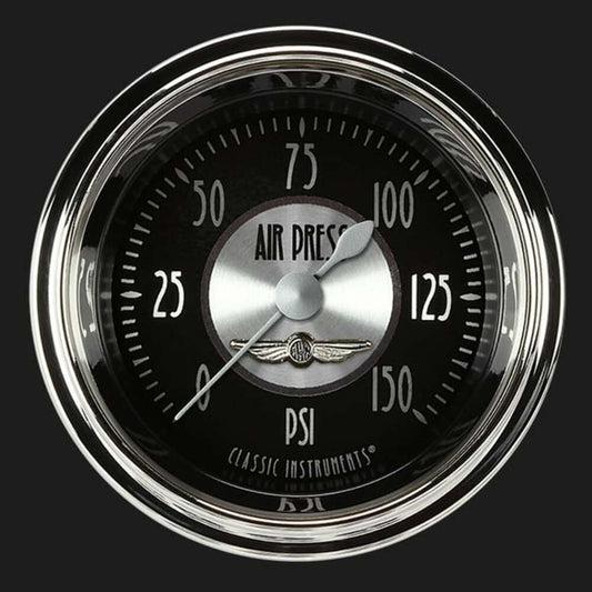 All American Tradition 2 1/8" Air Pressure Gauge AT118SHC
