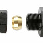 Earls -8 AN Male to 3/8 Tubing Adapter - AT165086ERL