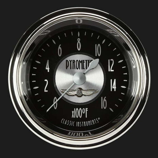 All American Tradition 2 1/8" Exhaust Gas Temp. Gauge AT198SHC