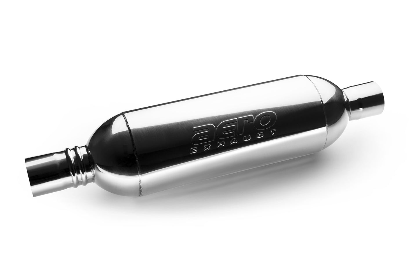 AERO Turbine XL Performance Muffler Polished 304 Grade Stainless-AT2525XL-JHPR