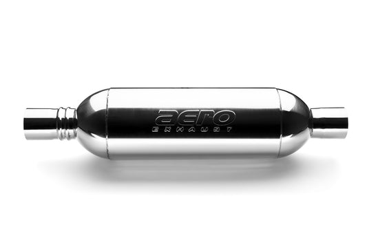AERO Turbine XL Performance Muffler Polished 304 Grade Stainless-AT2525XL-JHPR