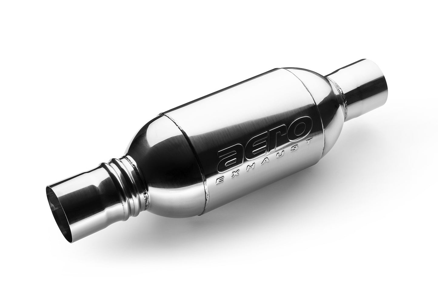 AERO Turbine Performance Muffler Polished 304 Grade Stainless-AT3030-JHPR