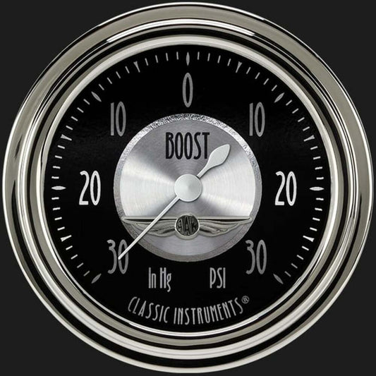 All American Tradition 2 5/8" Boost/Vac Gauge AT341SLC