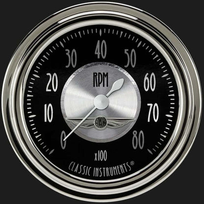 All American Tradition 2 5/8" Tachometer AT383SLC