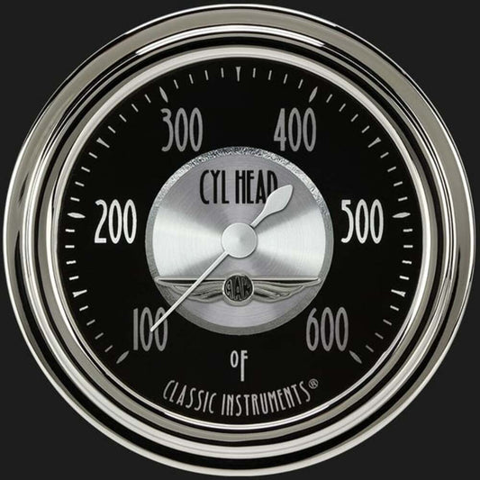 All American Tradition 2 5/8" Cylinder Head Temp. Gauge AT397SLC