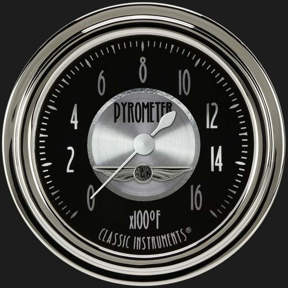 All American Tradition 2 5/8" Exhaust Gas Temp. Gauge AT398SLC