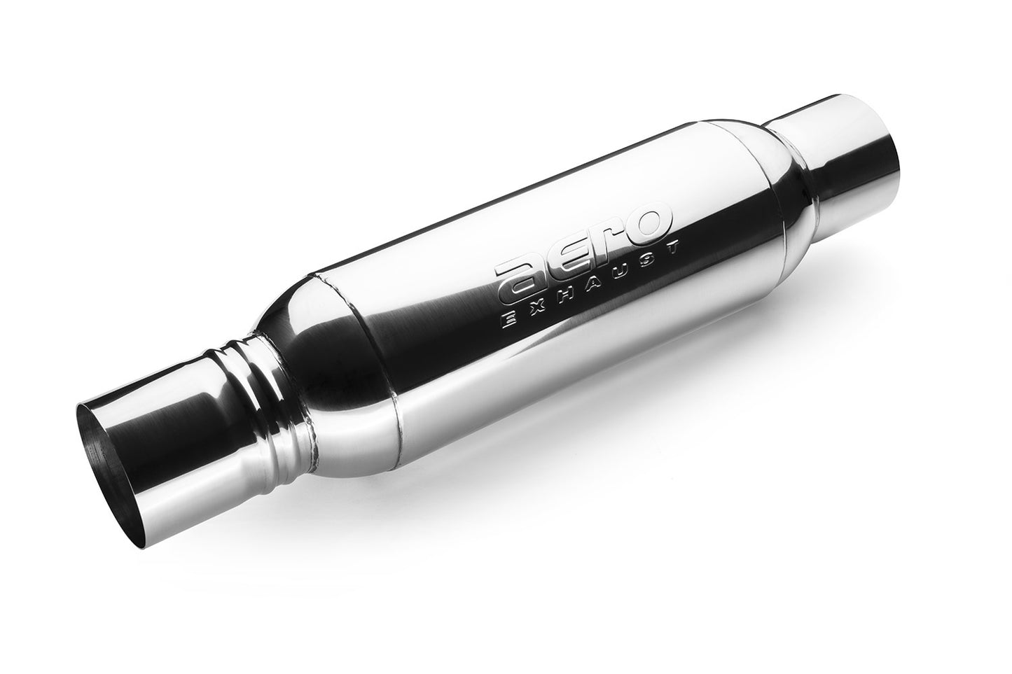AERO Turbine XL Performance Muffler Polished 304 Grade Stainless-AT4040XL-JHPR