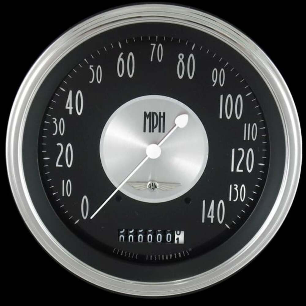 All American Tradition 4 5/8" Speedometer AT56SLC