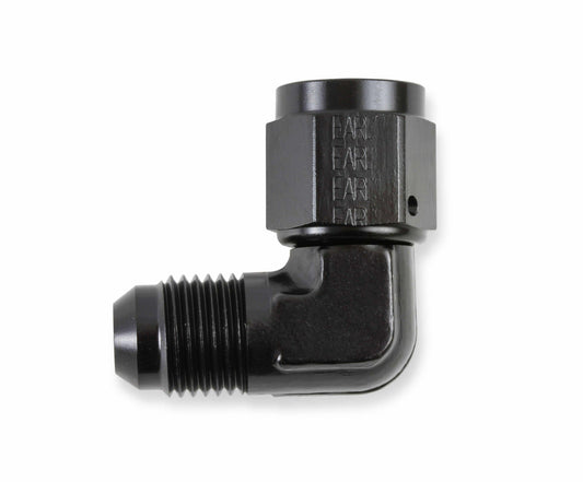 Earls 90 Degree -8 AN Male to -8 AN Female Swivel - AT921108ERL
