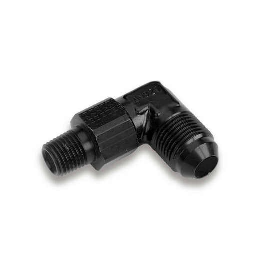 Earls 90 Degree -6 AN Male to 3/8 NPT Male Swivel - AT922166ERL