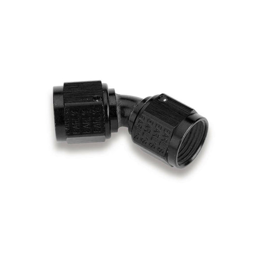 Earls 45 Degree -8 AN Female to Female Swivel - AT939208ERL